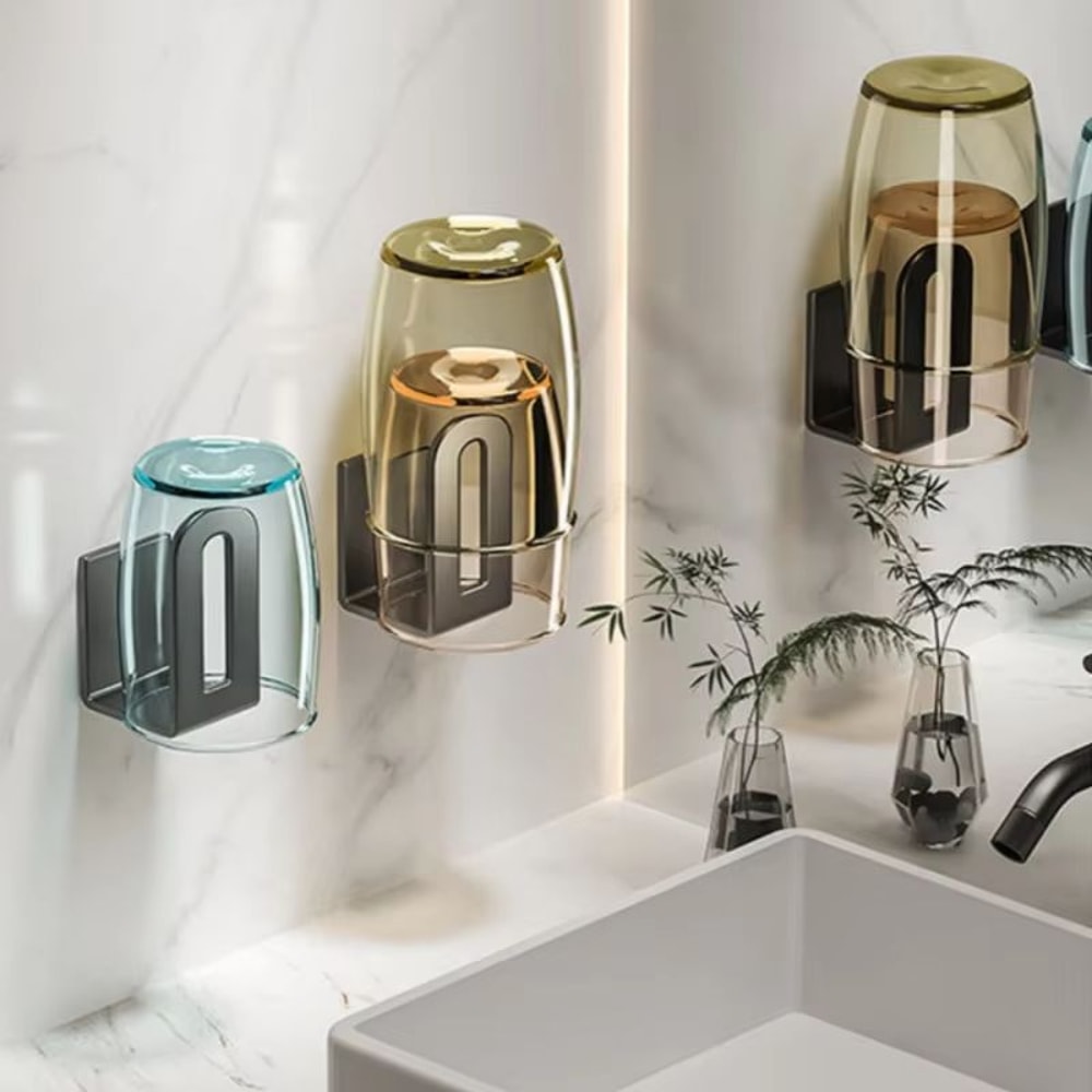 NoDrill WallMounted MultiFunctional Storage Rack For Pot Lids Cutting Boards And More 24pcs 2