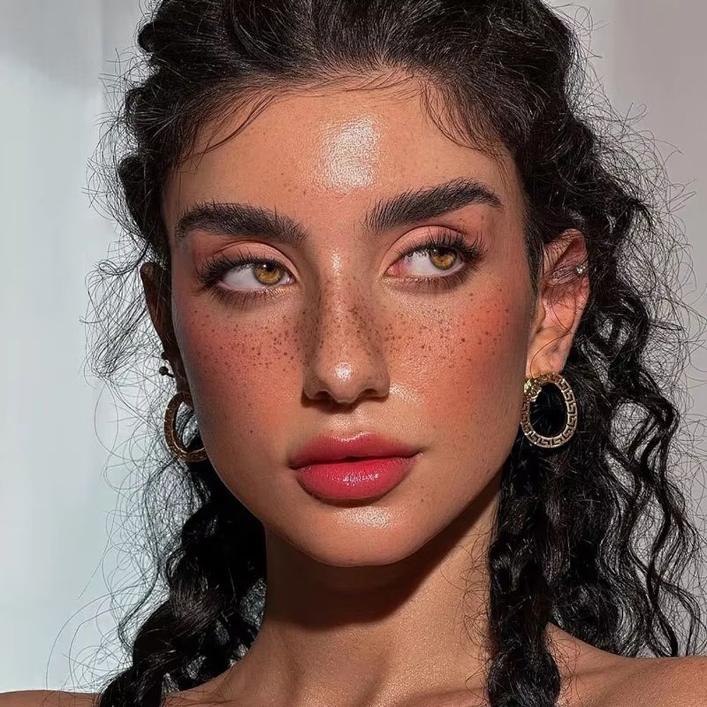 Natural Freckles Stickers 2Pack Realistic Brown Face Freckle Tattoos For Makeup And Cosplay 4