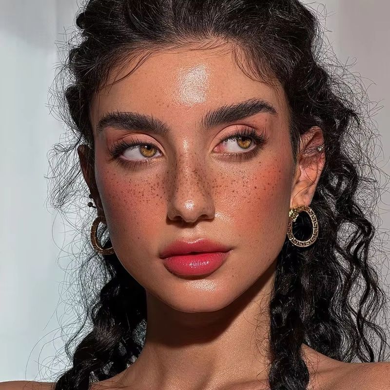 Natural Freckles Stickers 2Pack Realistic Brown Face Freckle Tattoos For Makeup And Cosplay 4