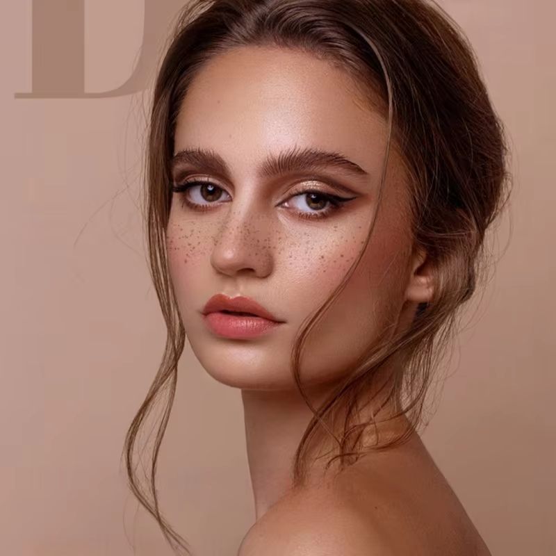 Natural Freckles Stickers 2Pack Realistic Brown Face Freckle Tattoos For Makeup And Cosplay 5