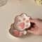 Japanese Cat Paw Dipping Sauce Dish Cute Ceramic Seasoning Plate For Soy Sauce Condiments 3