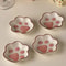 Japanese Cat Paw Dipping Sauce Dish Cute Ceramic Seasoning Plate For Soy Sauce Condiments 4
