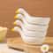 Swan Shaped Ceramic Sauce Plate Elegant Dipping Seasoning Dish For Kitchen Table 4