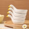 Swan Shaped Ceramic Sauce Plate Elegant Dipping Seasoning Dish For Kitchen Table 4