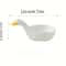Swan Shaped Ceramic Sauce Plate Elegant Dipping Seasoning Dish For Kitchen Table 5