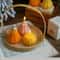 Pink Orange Pumpkin Shaped Scented Candle Autumn Decor Party Favor Gift 4