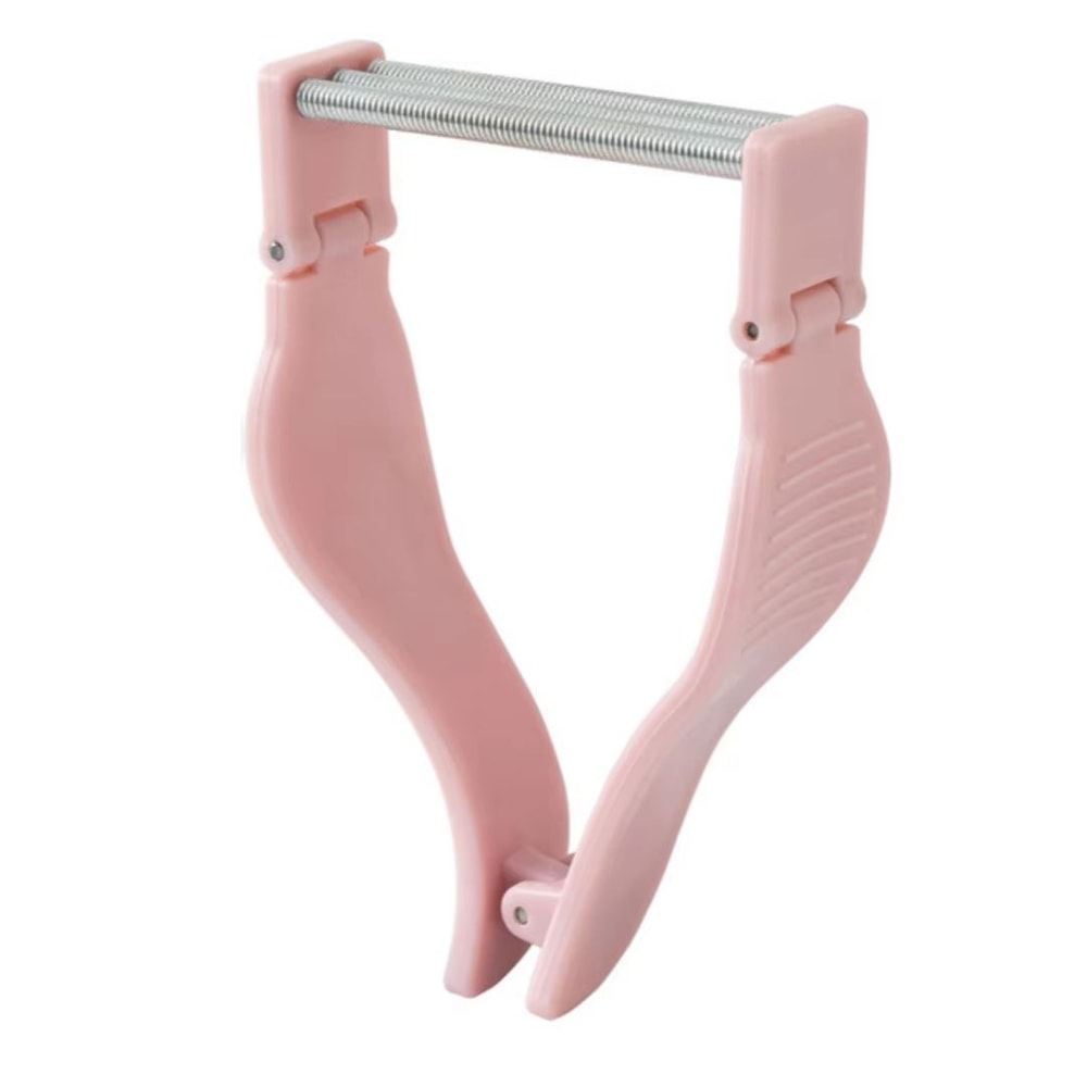 Pink Spring Facial Hair Remover 55in Stainless Steel Epilator For Face Lip Eyebrow Mustache 6