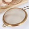 Gold Stainless Steel Strainer 75in Kitchen Colander Sieve With Hook For Flour Juice Soybean Milk R 3