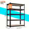 5 Tier Heavy Duty Shelving Unit 72x36x16in 2000lb Capacity Industrial Storage Rack In Matte Black 6