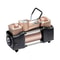 12V 120W Dual Cylinder Car Tire Inflator Portable Air Pump With LED Light And Auto ShutOff 0