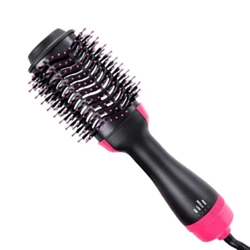 4in1 Hot Air Comb Hair Styling Tool Anionic Straightening Brush Dryer Curling Volumizing Hot Air C 1