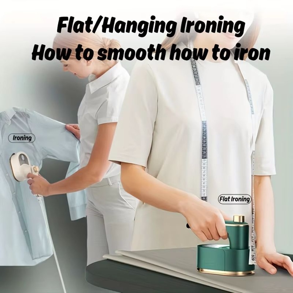 Mini Travel Steam Iron 338 Fl Oz Handheld Garment Steamer Portable Wrinkle Remover With Stainless S 2