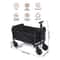 FlexiLite Folding Utility Wagon Heavy Duty Cart 220 LB Capacity With FlatFree Wheels For Camping Be 3
