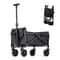 FlexiLite Folding Utility Wagon Heavy Duty Cart 220 LB Capacity With FlatFree Wheels For Camping Be 5