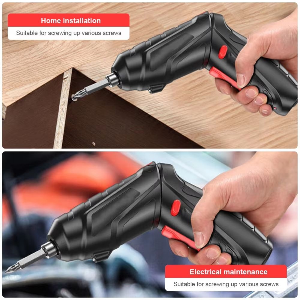 36V Rechargeable Electric Screwdriver Set 1800mAh Cordless Mini Power Screwdriver For Home Repairs 2