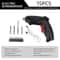 36V Rechargeable Electric Screwdriver Set 1800mAh Cordless Mini Power Screwdriver For Home Repairs 4
