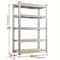 5 Tier Heavy Duty Shelving Unit 2000 Lb Capacity Adjustable Metal Storage Rack For Garage And Wareh 5