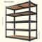 5 Tier Heavy Duty Shelving Unit 2000 Lb Capacity Adjustable Metal Storage Rack For Garage And Wareh 7