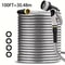 Heavy Duty Garden Hose With Stainless Steel Pipe And Adjustable 10Function Spray Nozzle 6