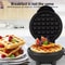 350W Mini Waffle Maker Nonstick Bubble Waffle Maker Eggette Machine For Breakfast And Snacks 0
