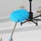 Extendable Chicken Feather Duster With Electrostatic Dust Collector For Household Cleaning 5