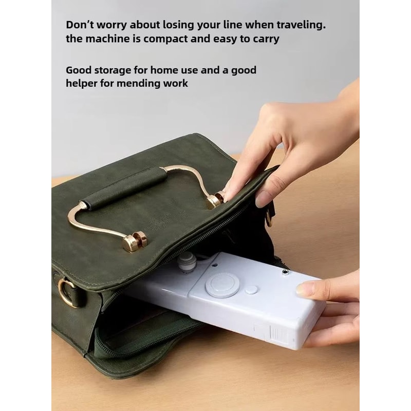 Portable Mini Manual Sewing Machine For Home DIY Tailoring 3