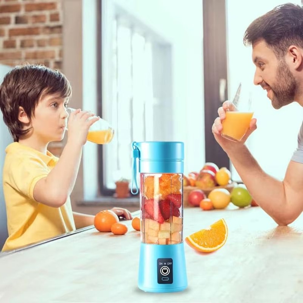 USB Rechargeable Portable Mini Fruit And Vegetable Juicer Cup Blender 2