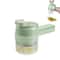 Cordless 4in1 Electric Garlic Mincer Vegetable Cutter Set Portable Handheld Food Chopper 2
