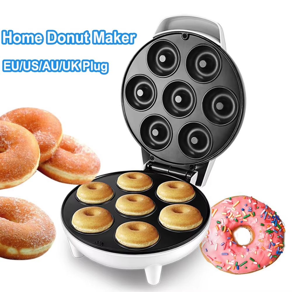 HighPower 1200W Electric Donut And Breakfast Baking Machine 0