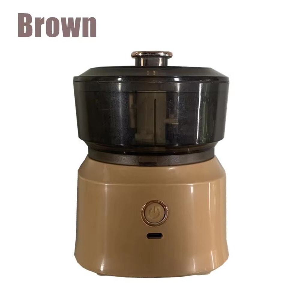 Mini Wireless Electric Food Shredder Garlic Grinder USB Rechargeable DualPurpose Chopper 1