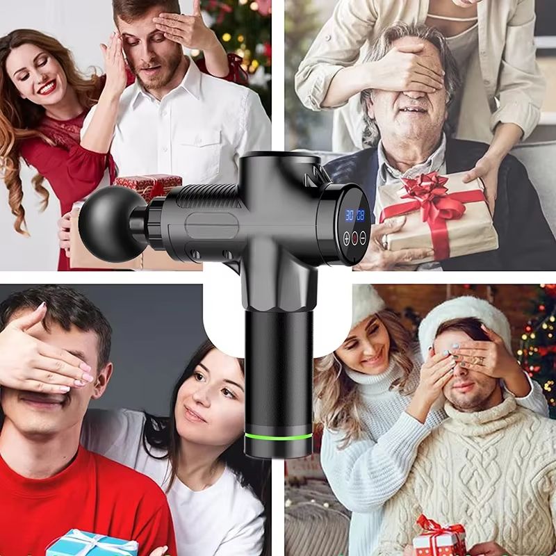 30Level Deep Muscle Electric Massage Gun Portable Percussion Massager For FullBody Recovery 5