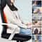 Electric Heated Vibrating Massage Chair Pad For Neck Back And Lumbar Relief 5
