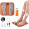 Portable 3D Smart Foot Massage Pad With Remote Control 8 Modes 29 Levels 0