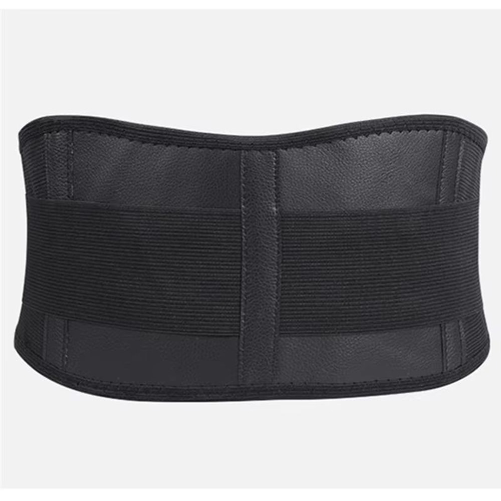 Adjustable SelfHeating Lumbar Support Belt With Massage Band For Back Pain Relief 7