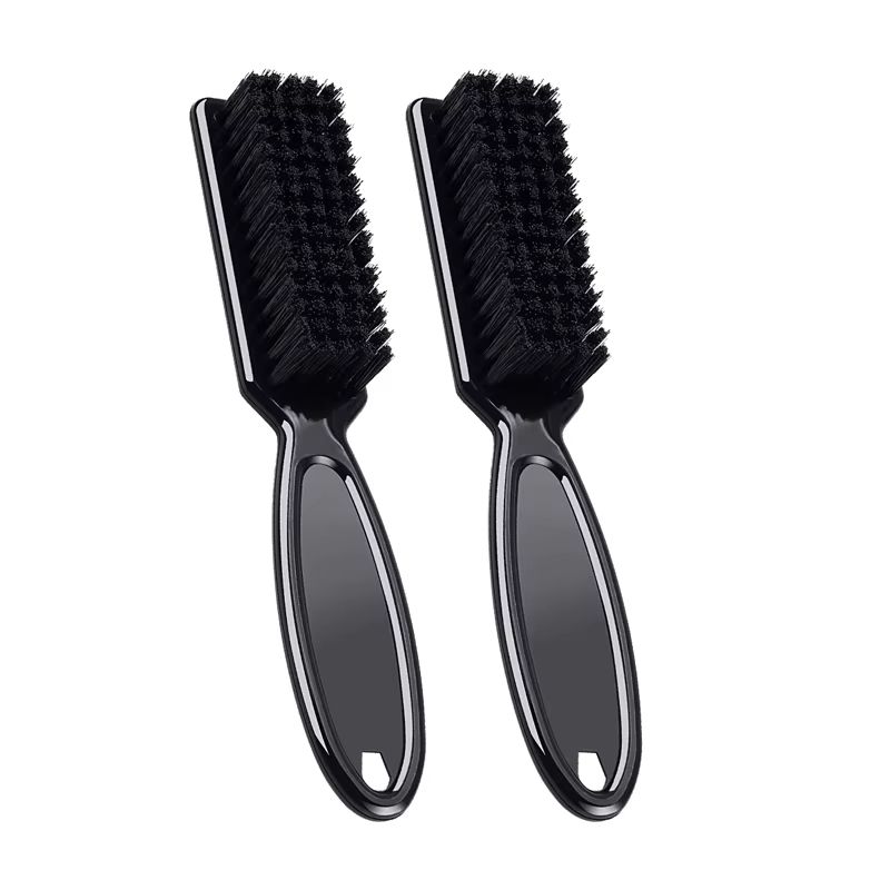 Barber Neck Duster Brush Set For Men With Round Hairdressing And Beard Brushes 11