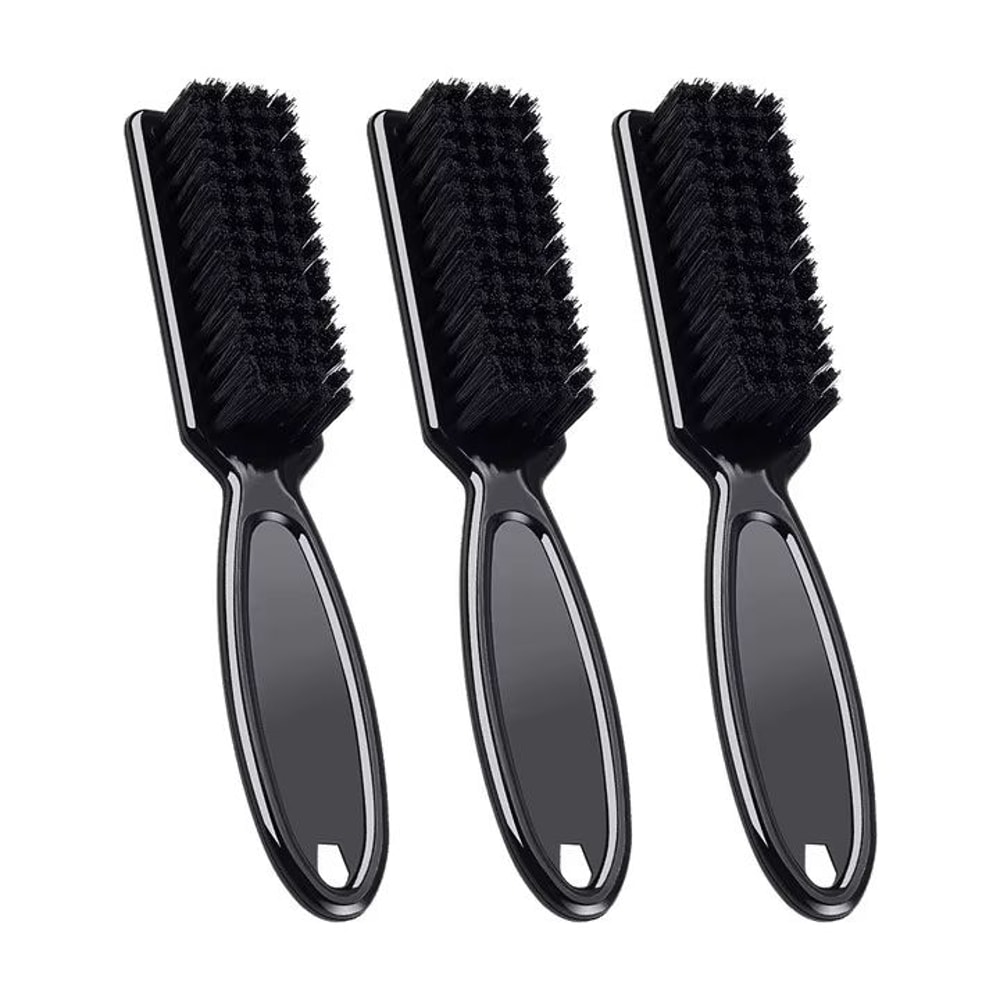 Barber Neck Duster Brush Set For Men With Round Hairdressing And Beard Brushes 12