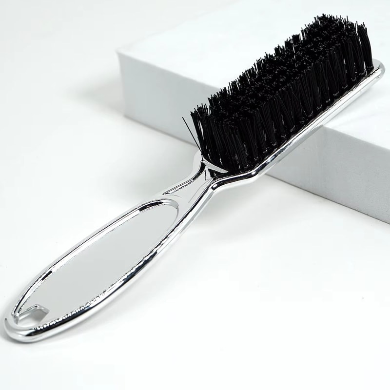 Barber Neck Duster Brush Set For Men With Round Hairdressing And Beard Brushes 15