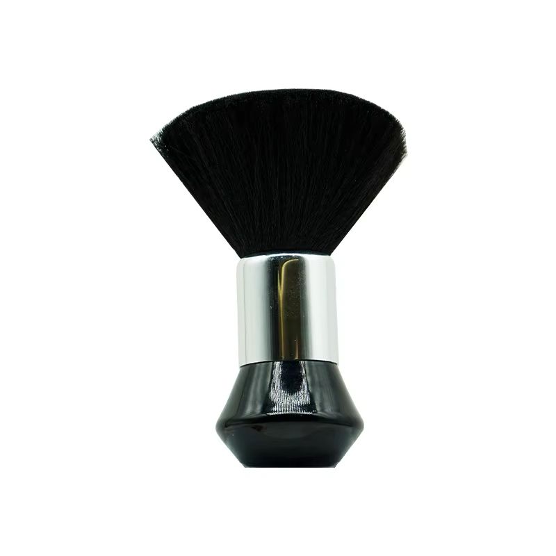 Barber Neck Duster Brush Set For Men With Round Hairdressing And Beard Brushes 7