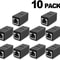 Ethernet RJ45 FemaletoFemale Coupler Connector For Cat5Cat8 Cable Extender 8