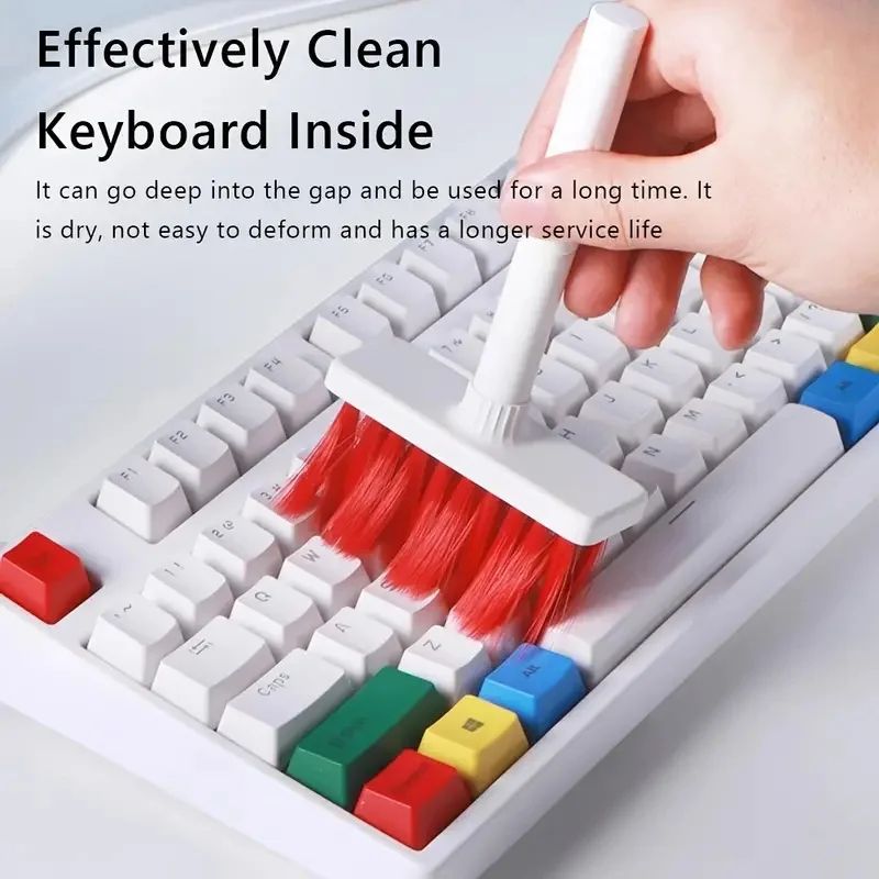 5in1 Keyboard And Earbuds Cleaning Brush Kit With Keycap Puller 1