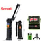 USB Rechargeable Dimmable COB LED Work Light With Magnet And Hook 12