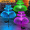 Outdoor Solar 7Color Changing Jellyfish Reed LED Garden Stake Lights 5