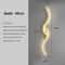 Minimalist LED Wall Lamp Long Strip Indoor Lighting Fixture For Bedroom And Living Room 10