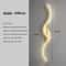 Minimalist LED Wall Lamp Long Strip Indoor Lighting Fixture For Bedroom And Living Room 12