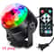 RGB SoundActivated LED Disco Ball Light With Remote Control For Parties And Home Decor 9