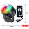 RGB SoundActivated LED Disco Ball Light With Remote Control For Parties And Home Decor 8