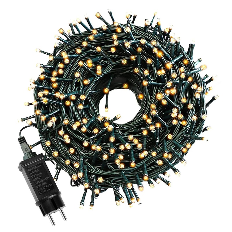 110 V220 V Decorative LED String Fairy Lights 164 Ft328 Ft Outdoor Holiday Garland 0