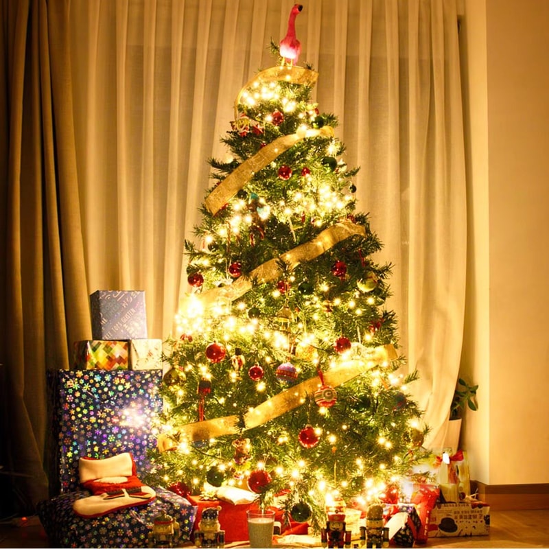 110 V220 V Decorative LED String Fairy Lights 164 Ft328 Ft Outdoor Holiday Garland 4