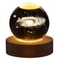 3D Crystal Ball Galaxy Lamp USB Night Light With Planet Projection For Cozy Room Decor 8
