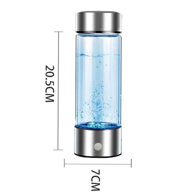 USB Rechargeable HydrogenRich Water Generator Bottle With Titanium Electrolysis 6